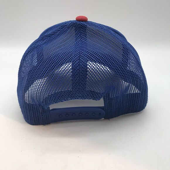 Vintage American Needle USA Flag Cap Snapback Mesh Rubber Patch Foam Front Hat - Picture 7 of 9